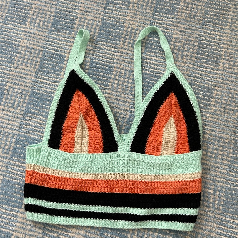 Zara crochet top